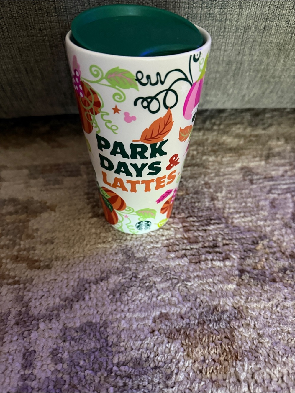 Disneyland Starbucks To go ceramic coffee mug